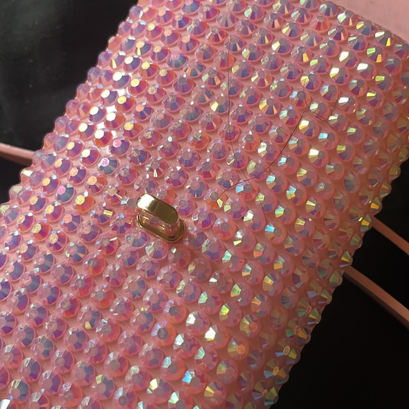 Pink Rhinestone Fanny Pack - Picture 6 of 7